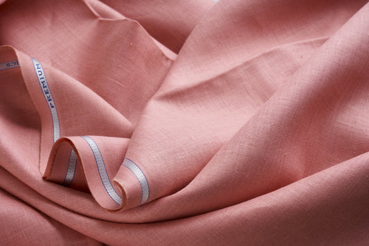 Dusty Rose Hemp Fabric | Organic | 170gsm | 147cm Wide | GOTS Certified-1