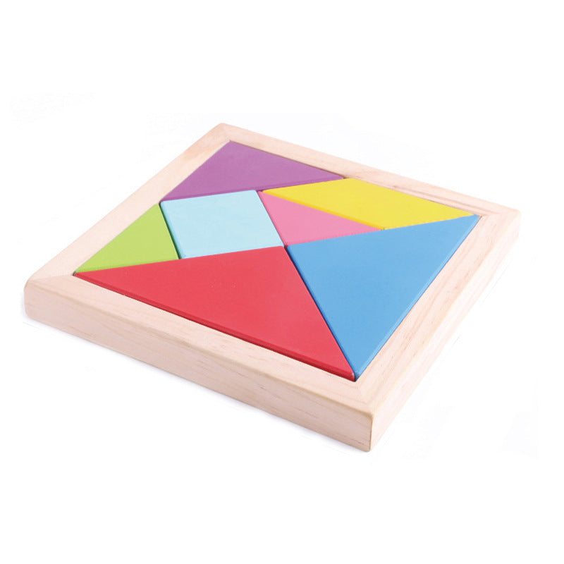 Colorful Wooden Tangram Puzzle Building Blocks-1