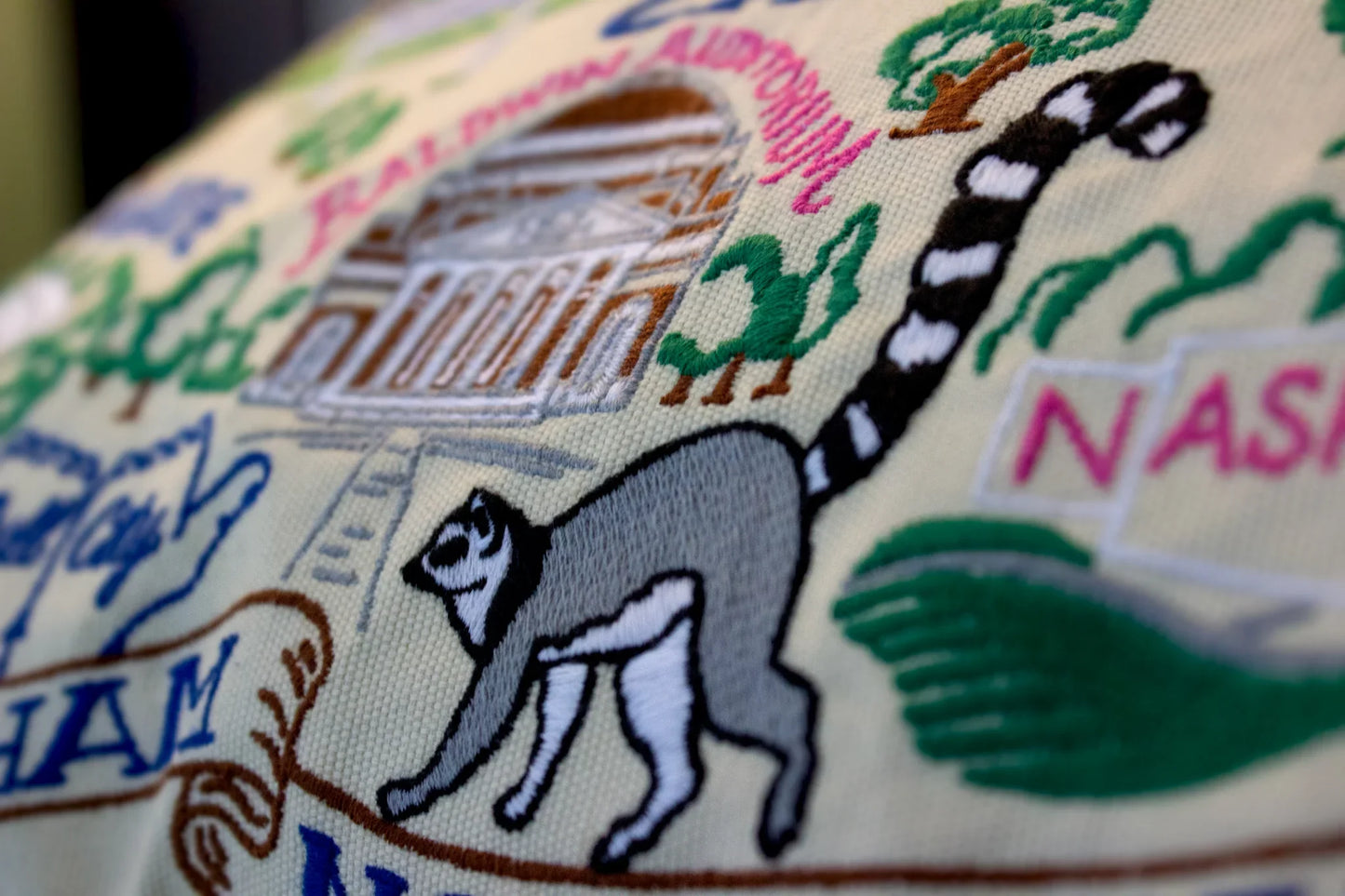 Duke University Collegiate Embroidered Pillow by CatStudio-1