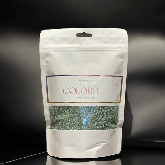 Emerald unscented Candle Sand 330g/0.73lbs-0