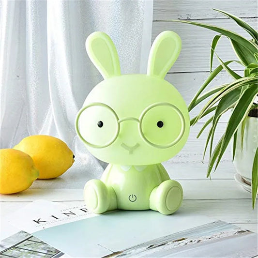 LED Night Light Touch Cartoon Bunny Table Lamp-1