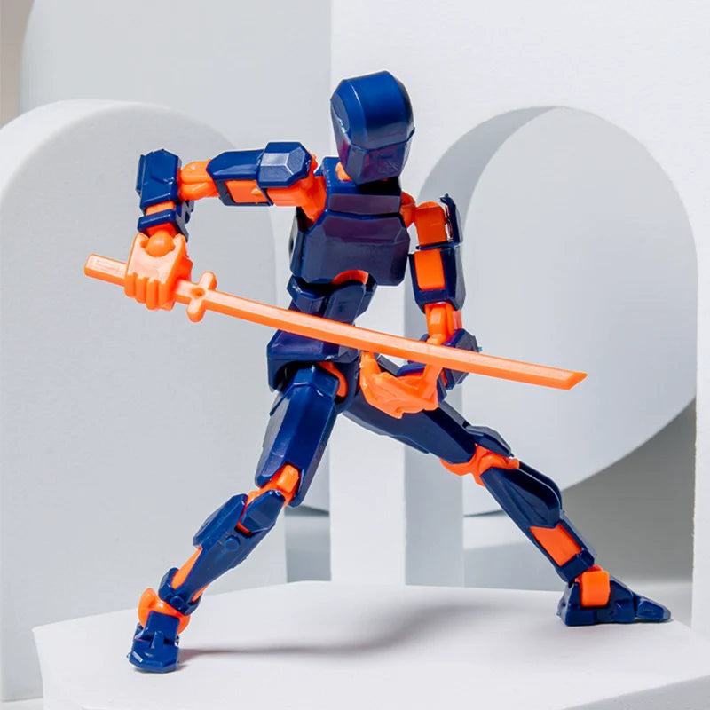 Hand-Made Model Movable Joint Assemble Figure Toy-2