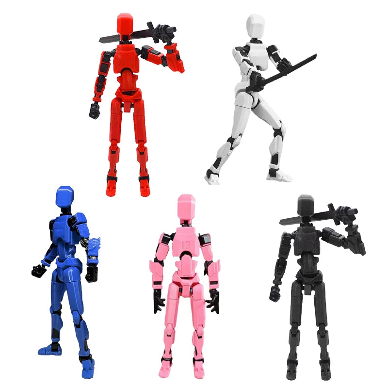 Hand-Made Model Movable Joint Assemble Figure Toy-4