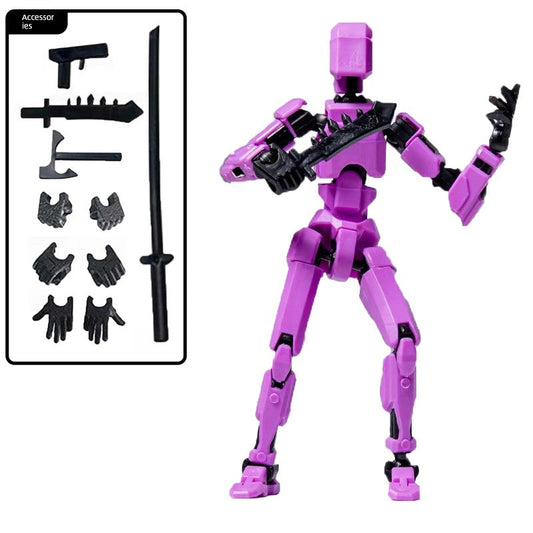 Hand-Made Model Movable Joint Assemble Figure Toy-10