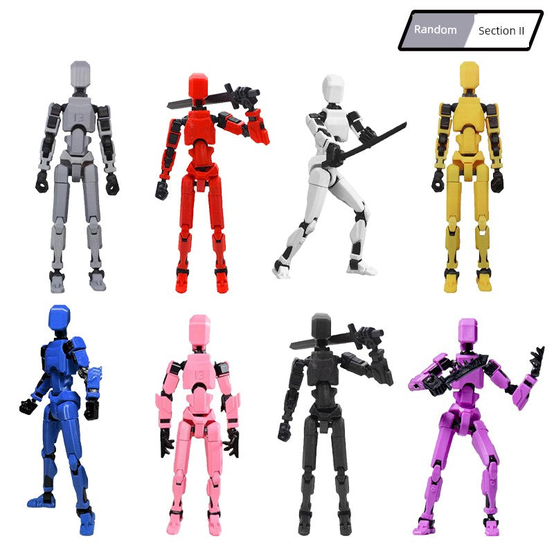 Hand-Made Model Movable Joint Assemble Figure Toy-13