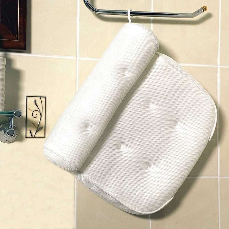 NNEOBA SPA Non-Slip Bath Pillow with Suction Cups Bath Tub Neck Back Support Headrest Pillows Thickened Home Cushion Accersory jacuzzi-3