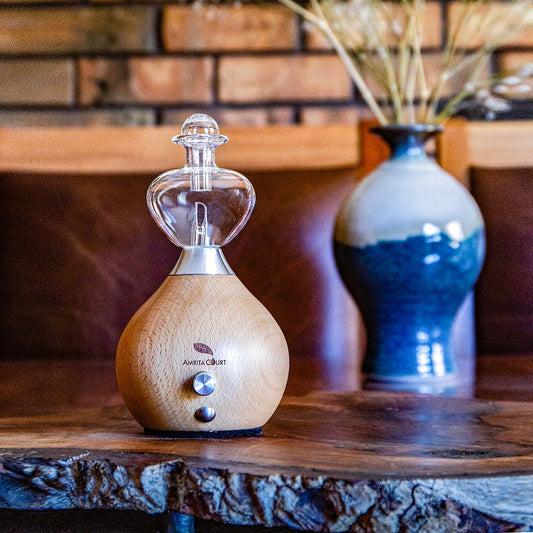 Hour Glass Eco-Friendly Nebuliser | Waterless Aroma Diffuser | No Plastics Pure Essential Oil Diffusing-0