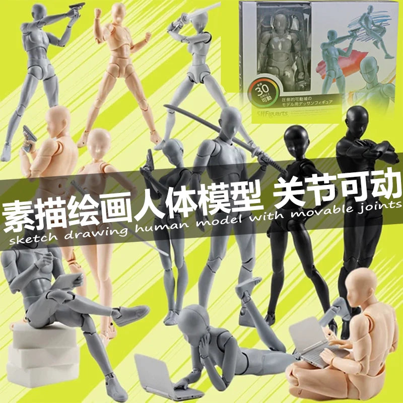 Human Body Art Model-0