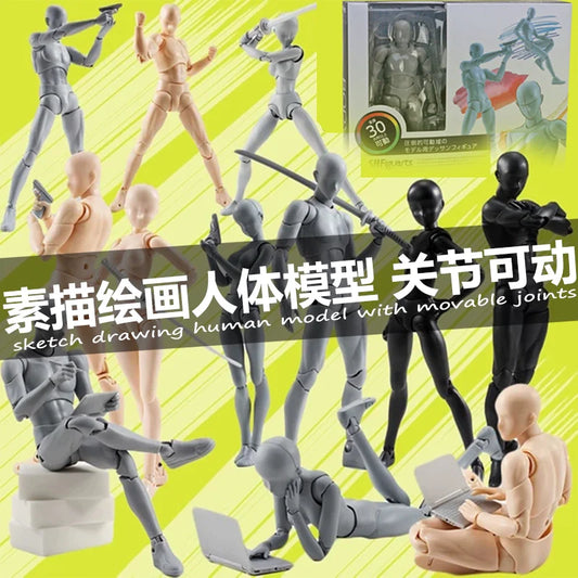 Human Body Art Model-0