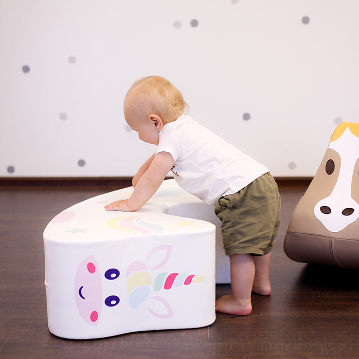 Soft Play Ride On Toy - Unicorn-3