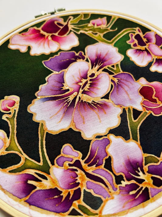 Classic Batik Craft Kit - Vanda Miss Joaquim-1