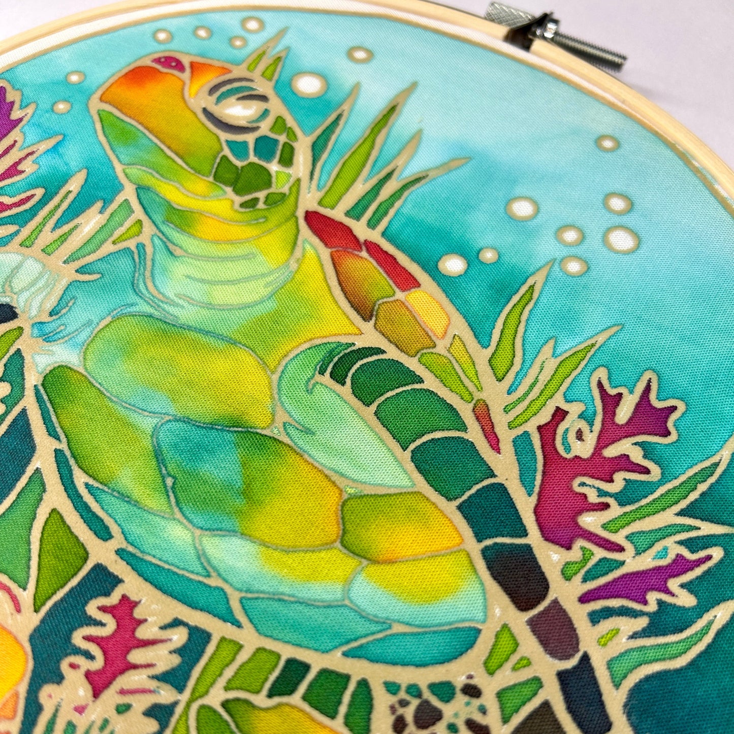 Classic Batik Craft Kit - OH MY Turtle-4