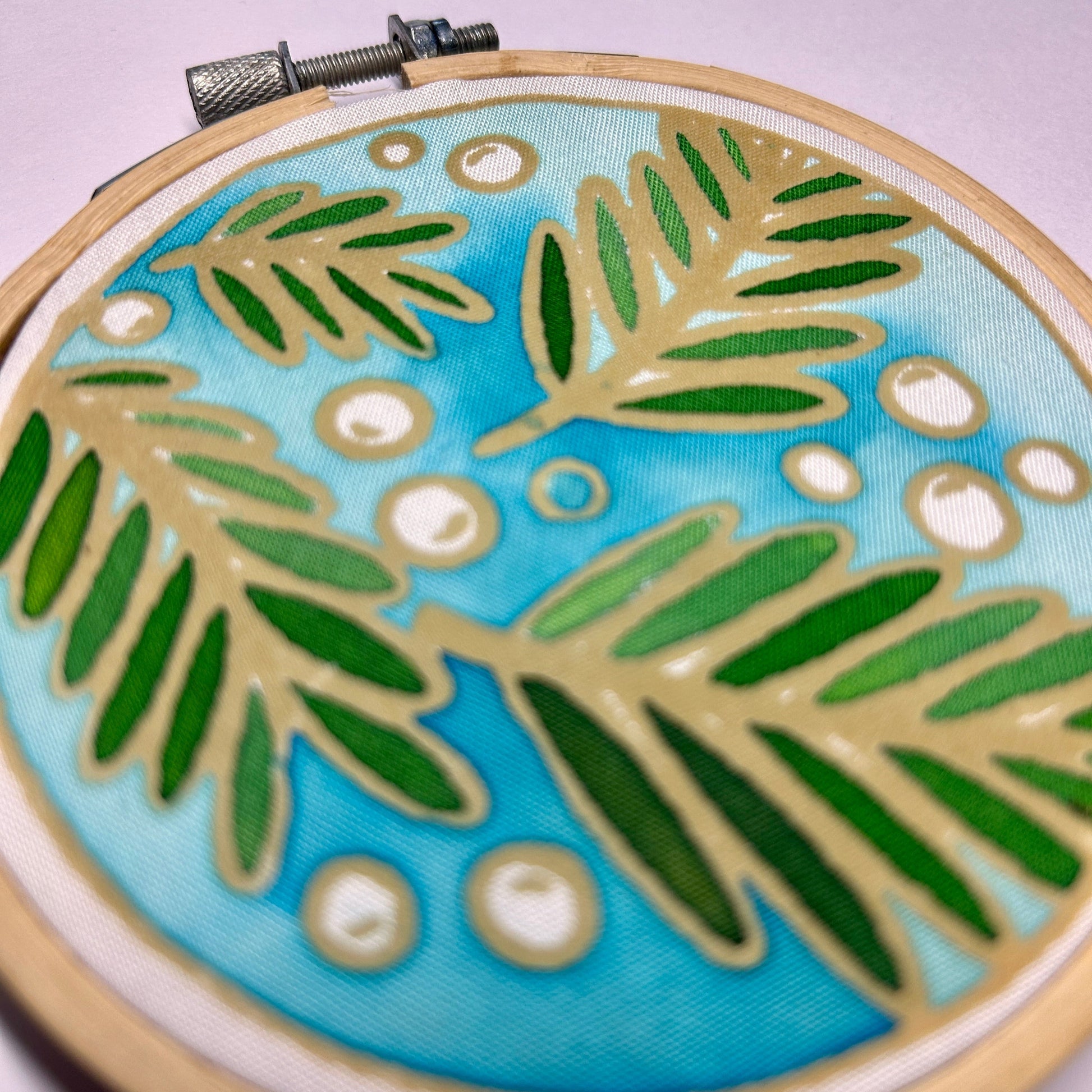 Mini Batik Craft Kit - Snow Fir-2