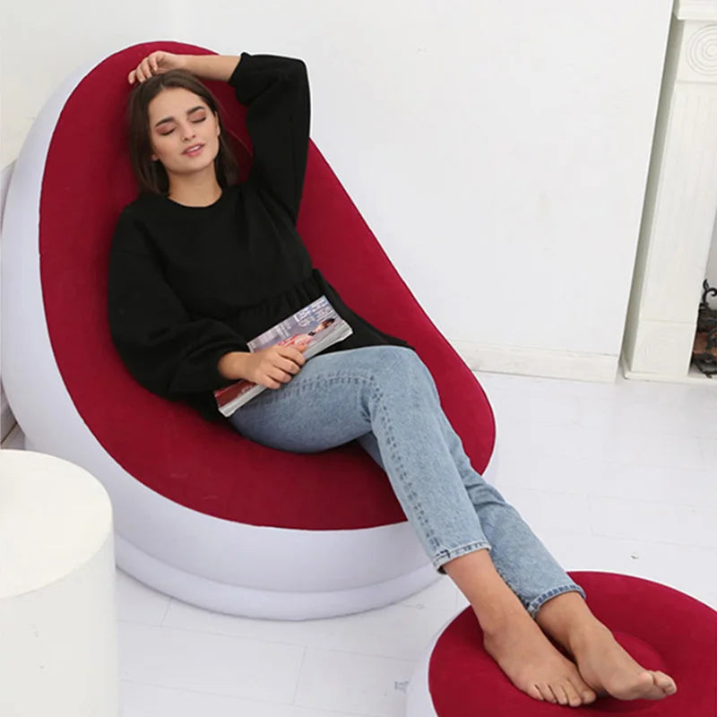 Inflatable Lazy Sofa Chair-1