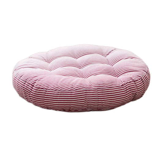 Stripe Garden Round Chair Cushion for Indoor/Outdoor-0