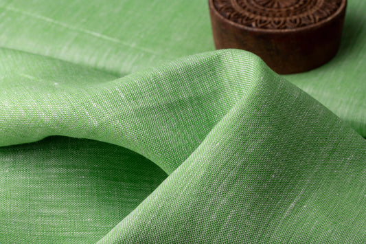 Green Hemp Fabric | Organic | 155gsm | 147cm Wide | GOTS Certified-1
