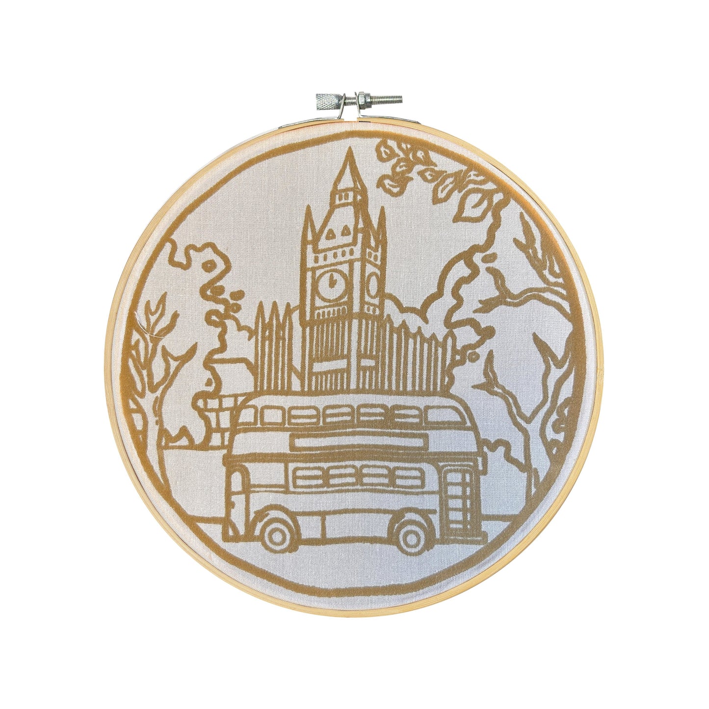 Classic Batik Craft Kit- The Big Red Bus-4