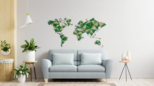 Carte du Monde - Nature-1