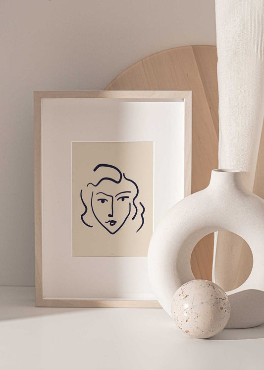 Matisse Woman Drawing-1