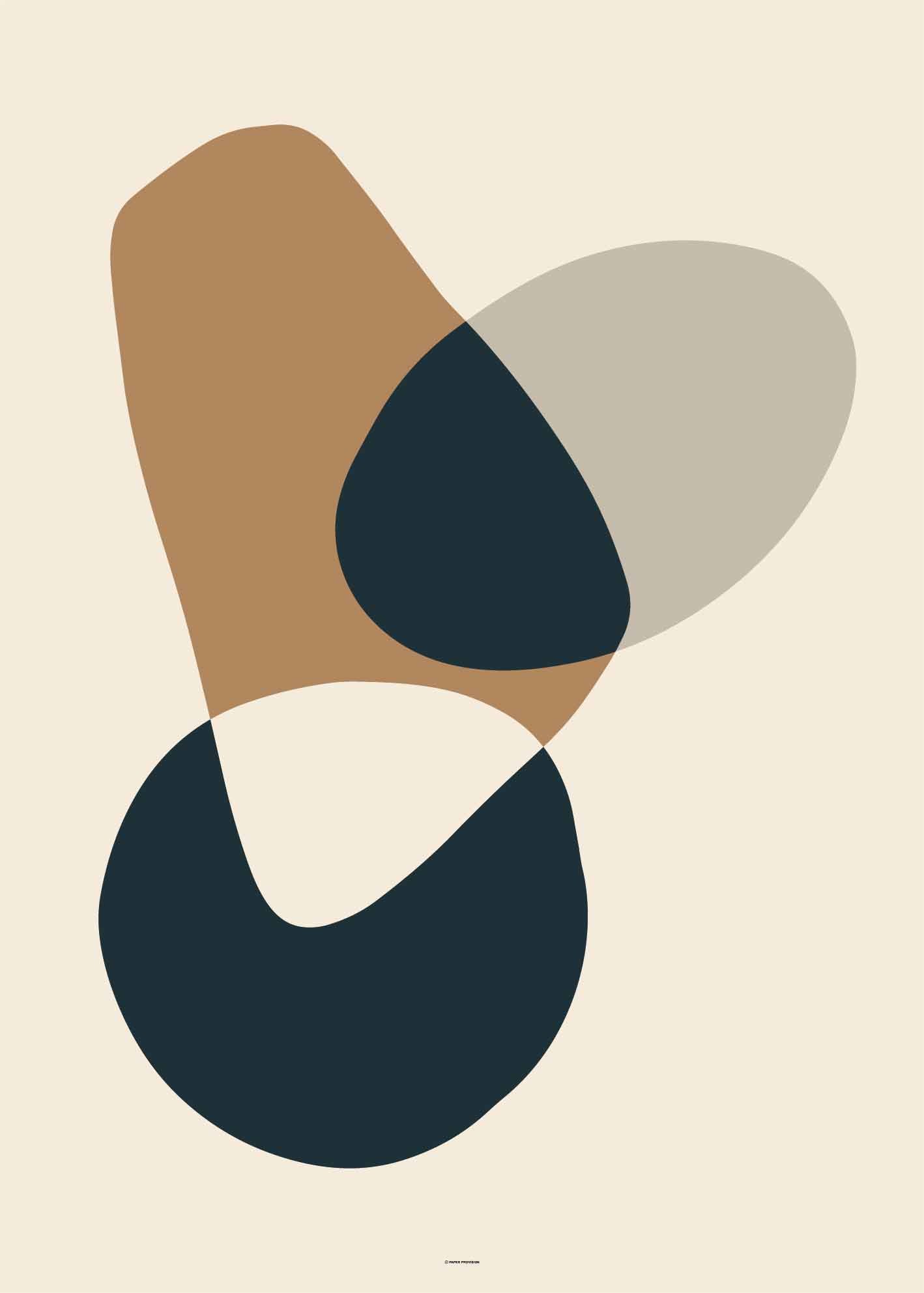 Mid Century Organic Forms II-3
