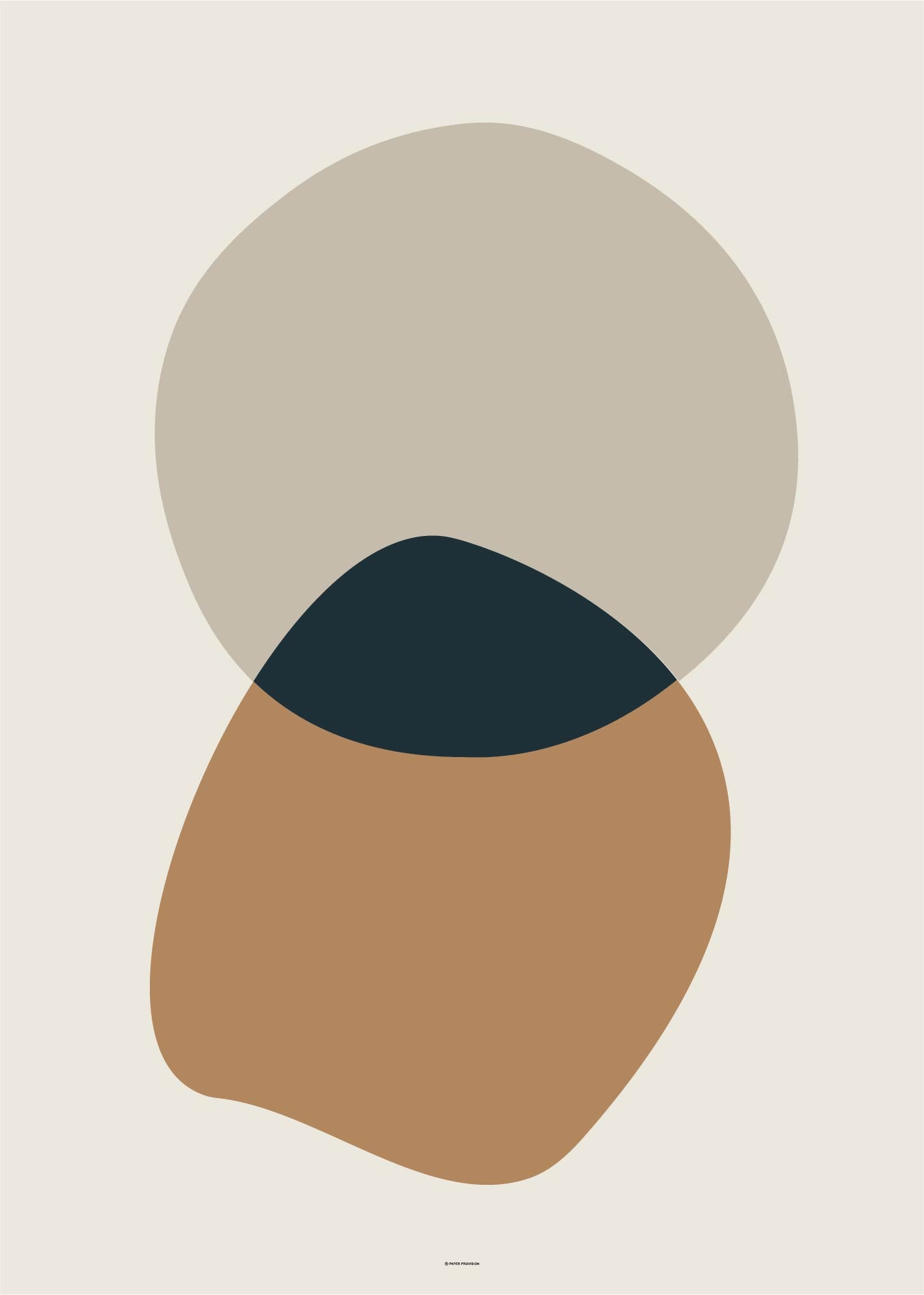 Mid Century Organic Forms I-3