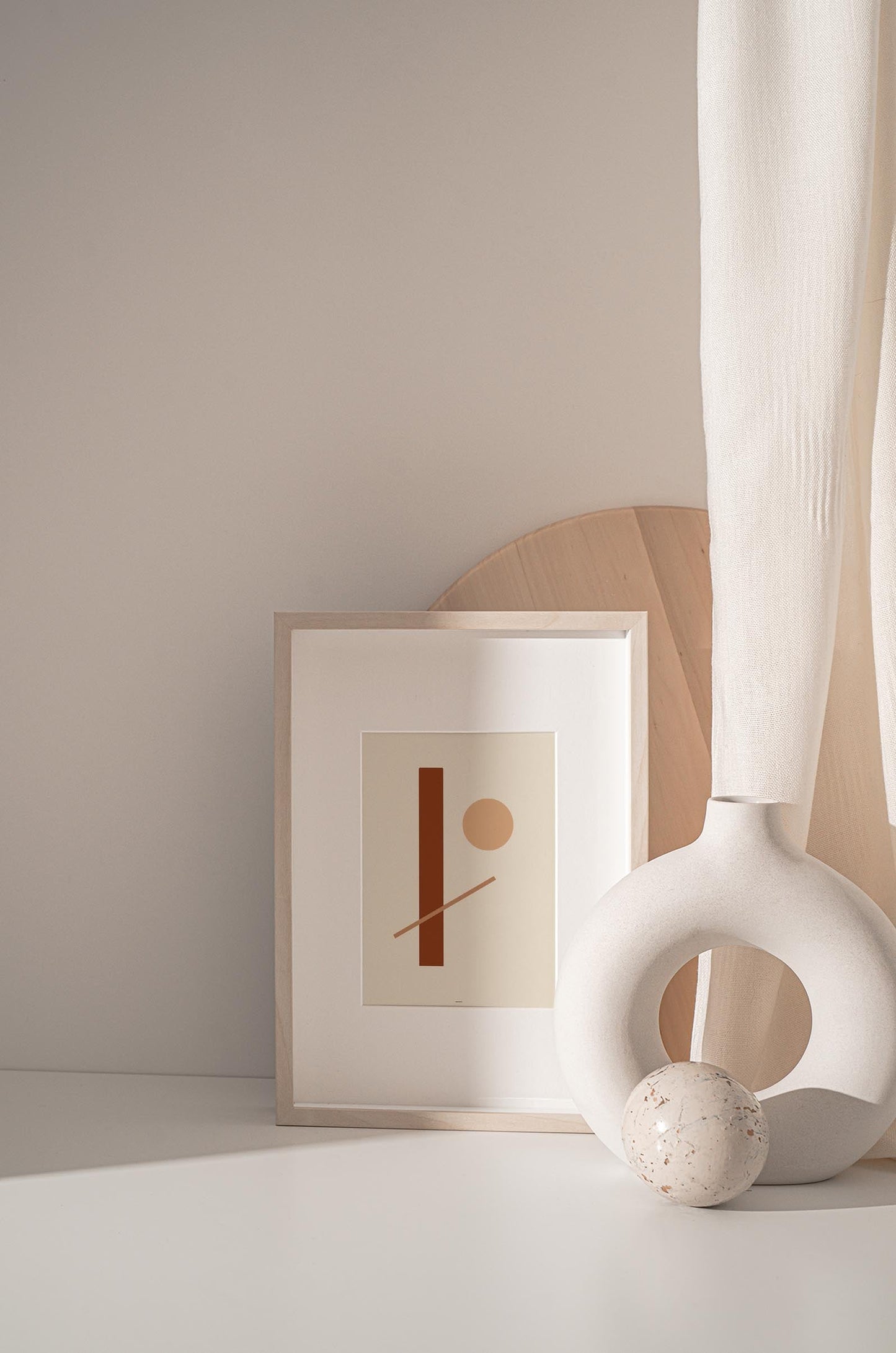 Modern Abstract Geometric IV-2