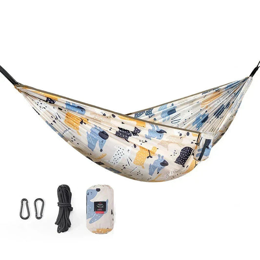 Portable Widened Hammock for 1-2 Persons-0