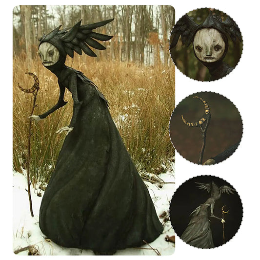 Halloween Witch Doll Figure Resin-1
