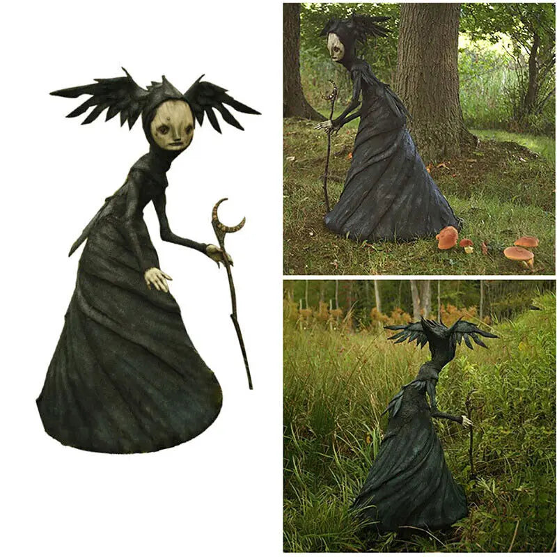 Halloween Witch Doll Figure Resin-2