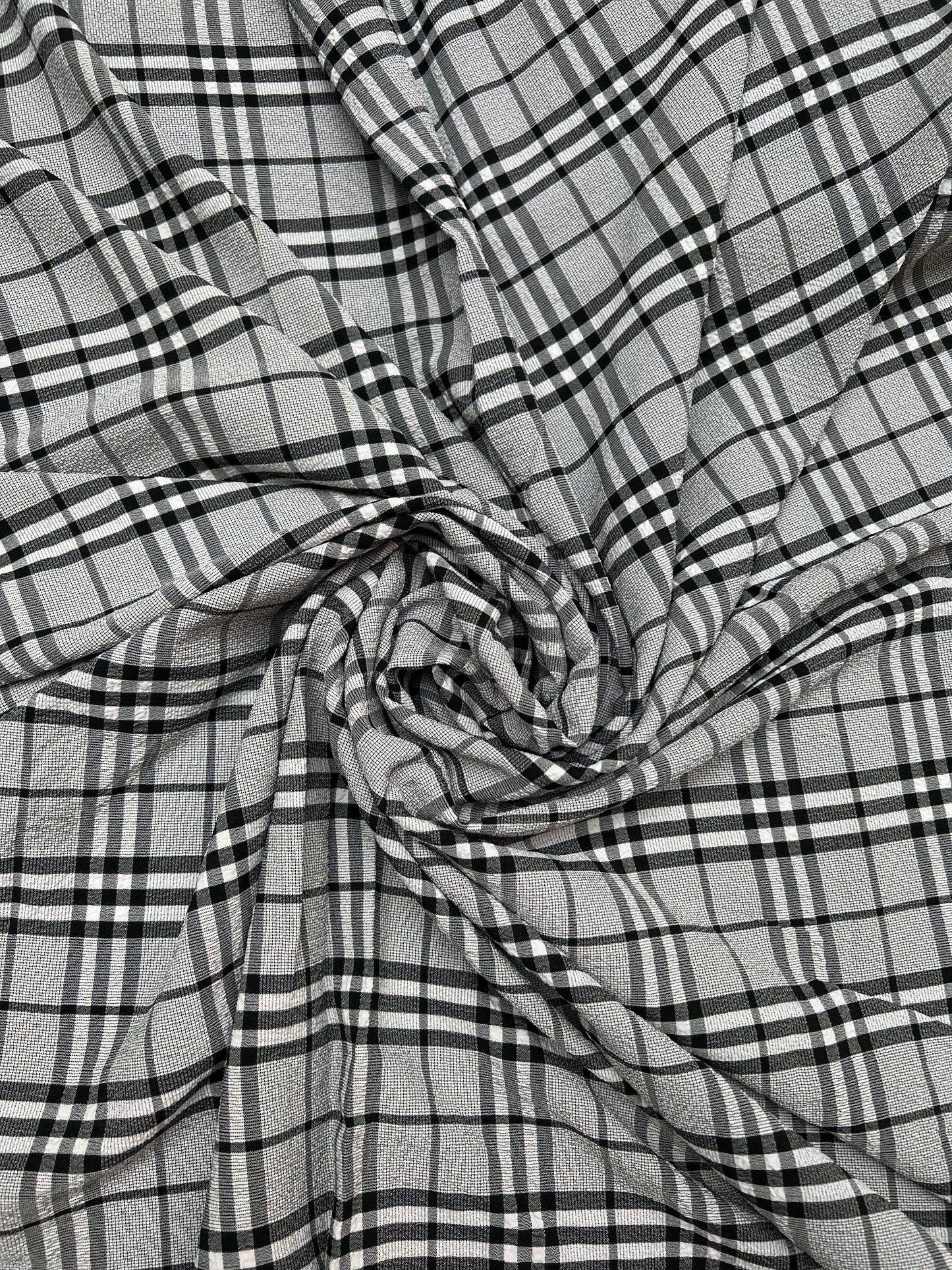 P-C-474 Check Polyester Print-2