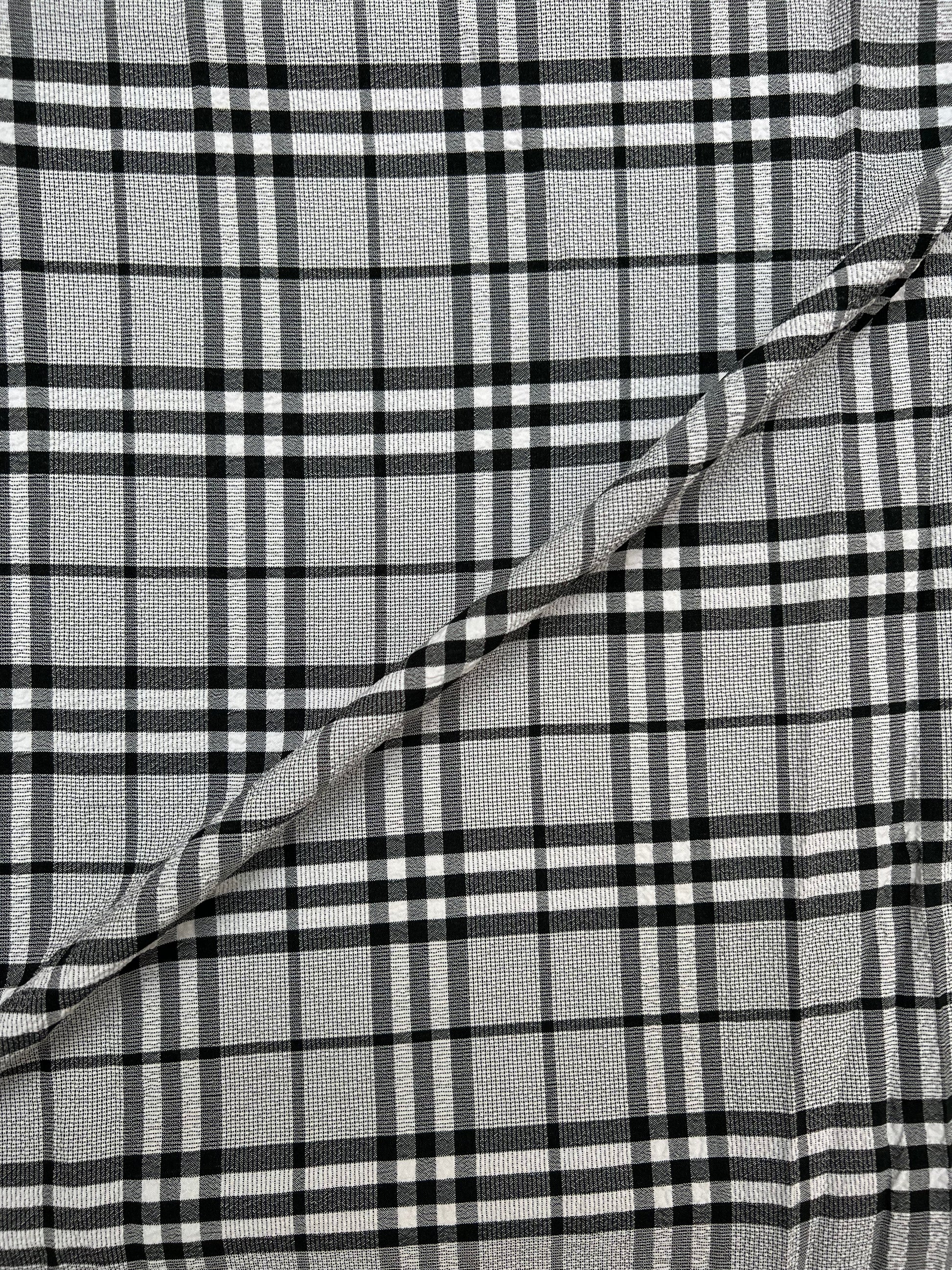 P-C-474 Check Polyester Print-0