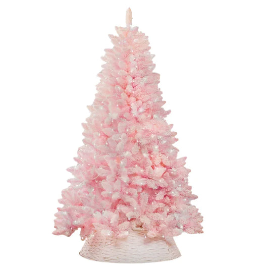 NNEOBA Artificial Christmas Tree Pink Blue Indoor Outdoor Decor-0
