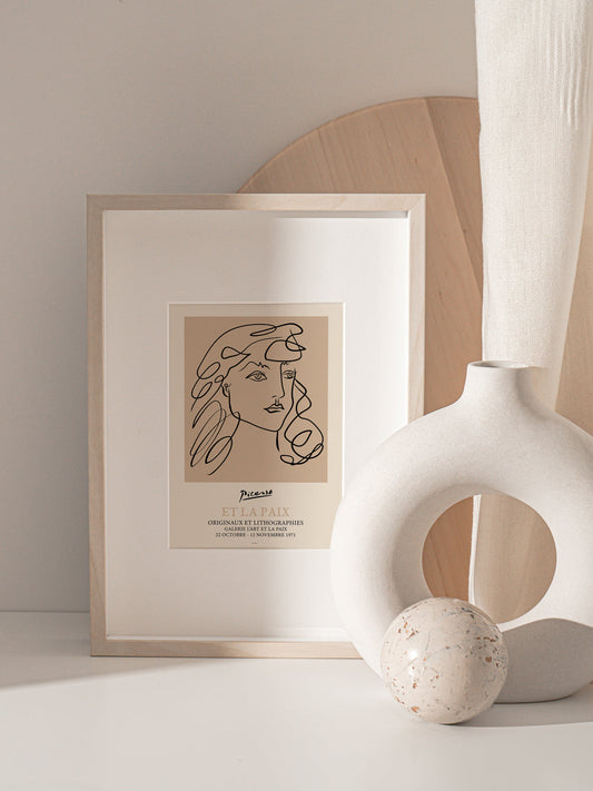 Picasso Portrait of Woman I-1