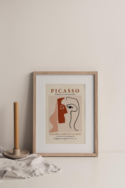 Picasso Face and Mask-1