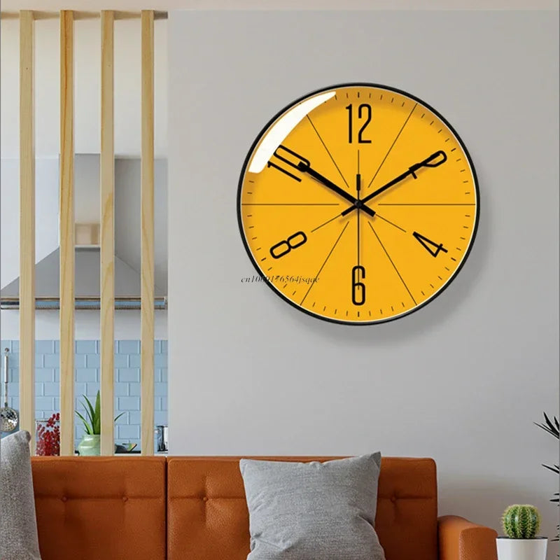 30cm Nordic Creative Wall Clock: Timeless Style for Modern Living-3