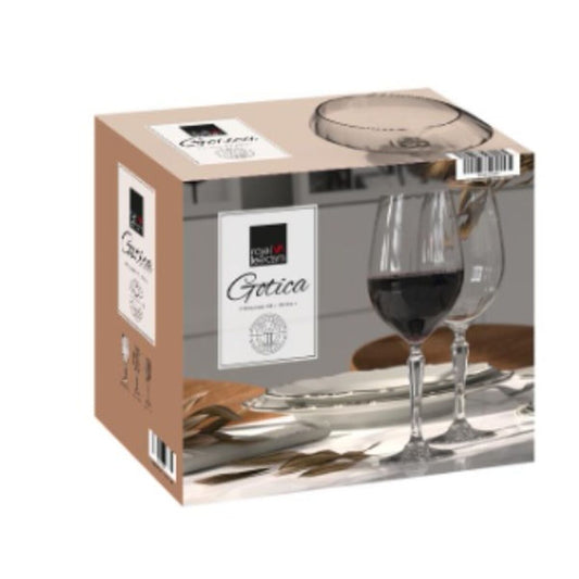 Wine glass set Royal Leerdam Gotica 600 ml 6 Pieces (6 Units)-1