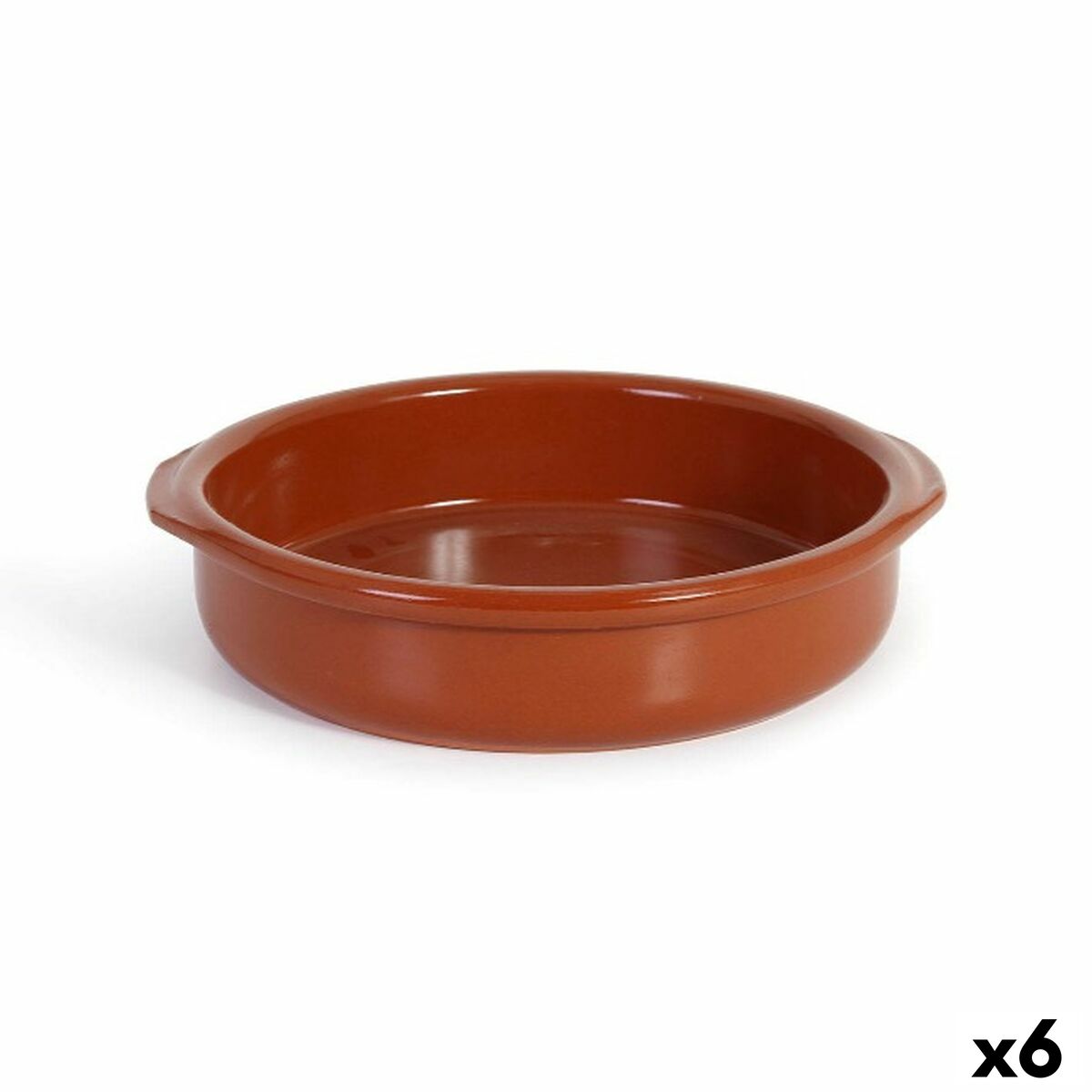 Saucepan Azofra Baked clay 26 x 24,5 x 6 cm (6 Units)-0