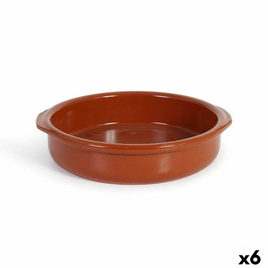 Saucepan Azofra Baked clay 26 x 24,5 x 6 cm (6 Units)-0
