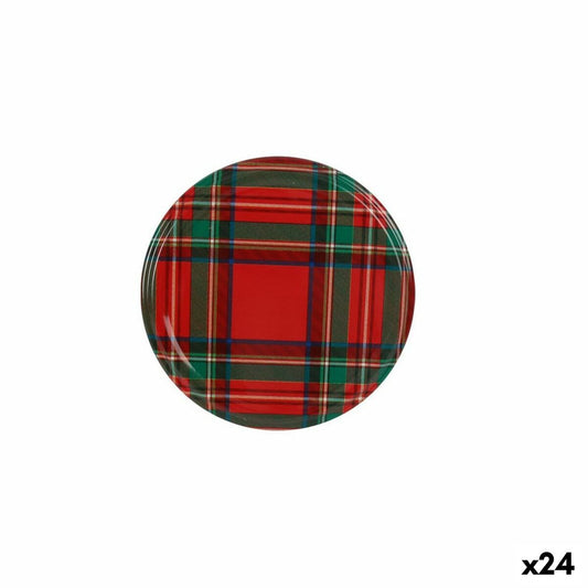 Set of lids Sarkap   Scottish Man 6 Pieces 6,6 x 0,8 cm (24 Units)-0