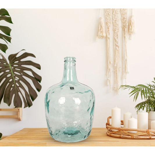 Decorative container La Mediterránea Apple Glass Ø 23 x 36,8 cm (2 Units)-1