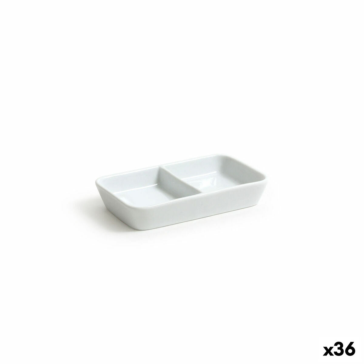 Snack tray Lattice 12 x 7,2 x 2,3 cm (36 Units)-0