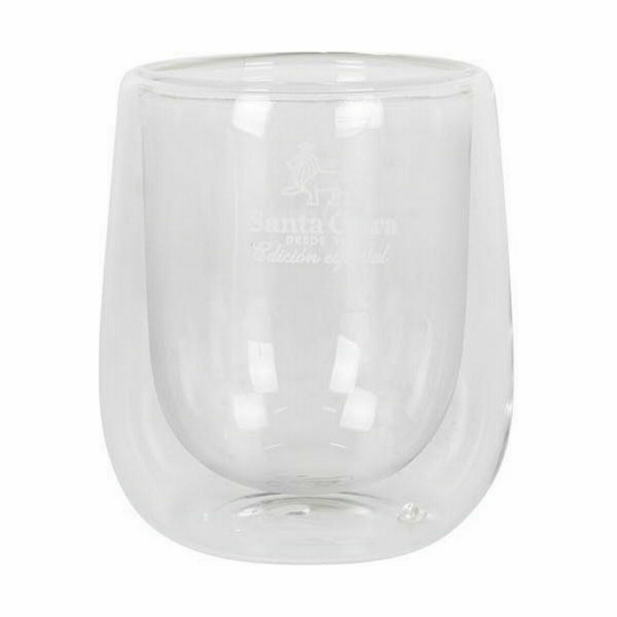Set of glasses Santa Clara Thermal Borosilicate Glass 2 Pieces (2 Units)-1