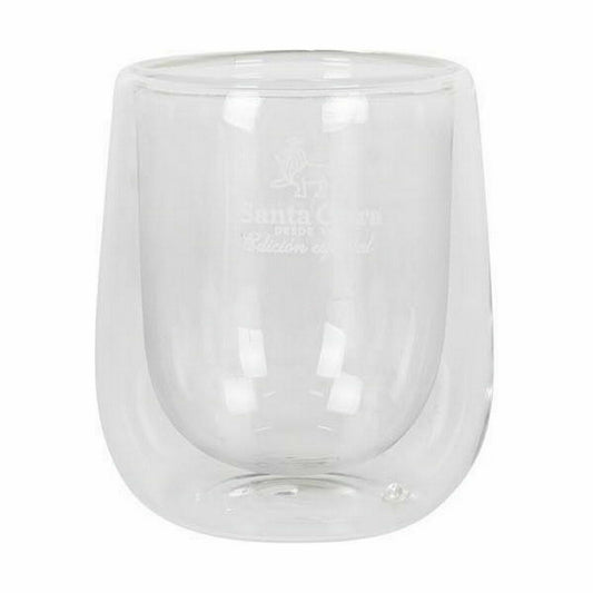 Set of glasses Santa Clara Thermal Borosilicate Glass 2 Pieces (2 Units)-1