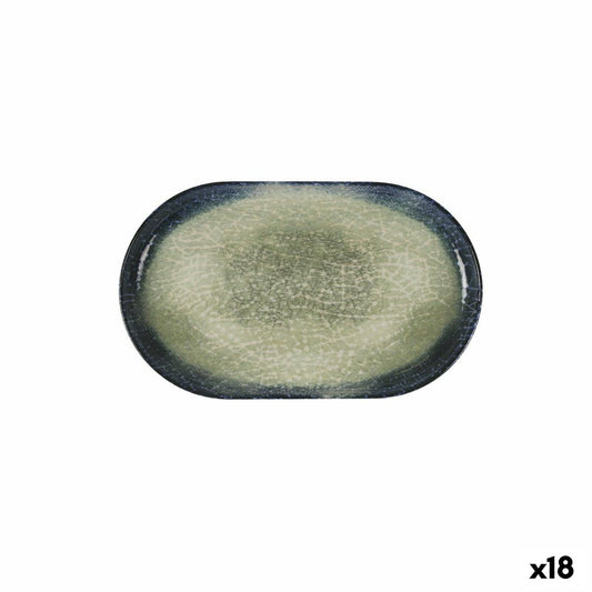Snack tray La Mediterránea Olaf Oval 25 x 15 x 2,2 cm (18 Units)-0