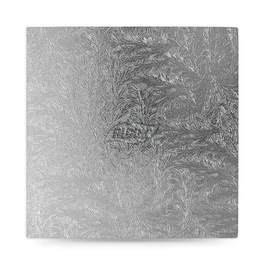 Cake stand Algon Silver 40 x 40 x 1,5 cm Squared (12 Units)-1