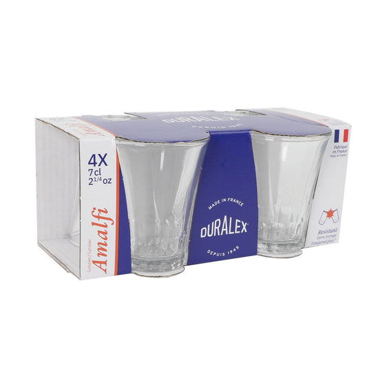 Set of glasses Duralex Amalfi 70 ml 4 Pieces (12 Units)-1