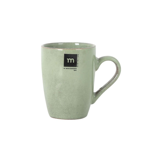 Mug La Mediterránea Macarella green 320 ml 0,32 L (36 Units)-1