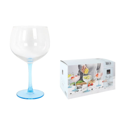 Set of Gin and Tonic cups Inde Blue 650 ml 9 x 11 x 19 cm-0
