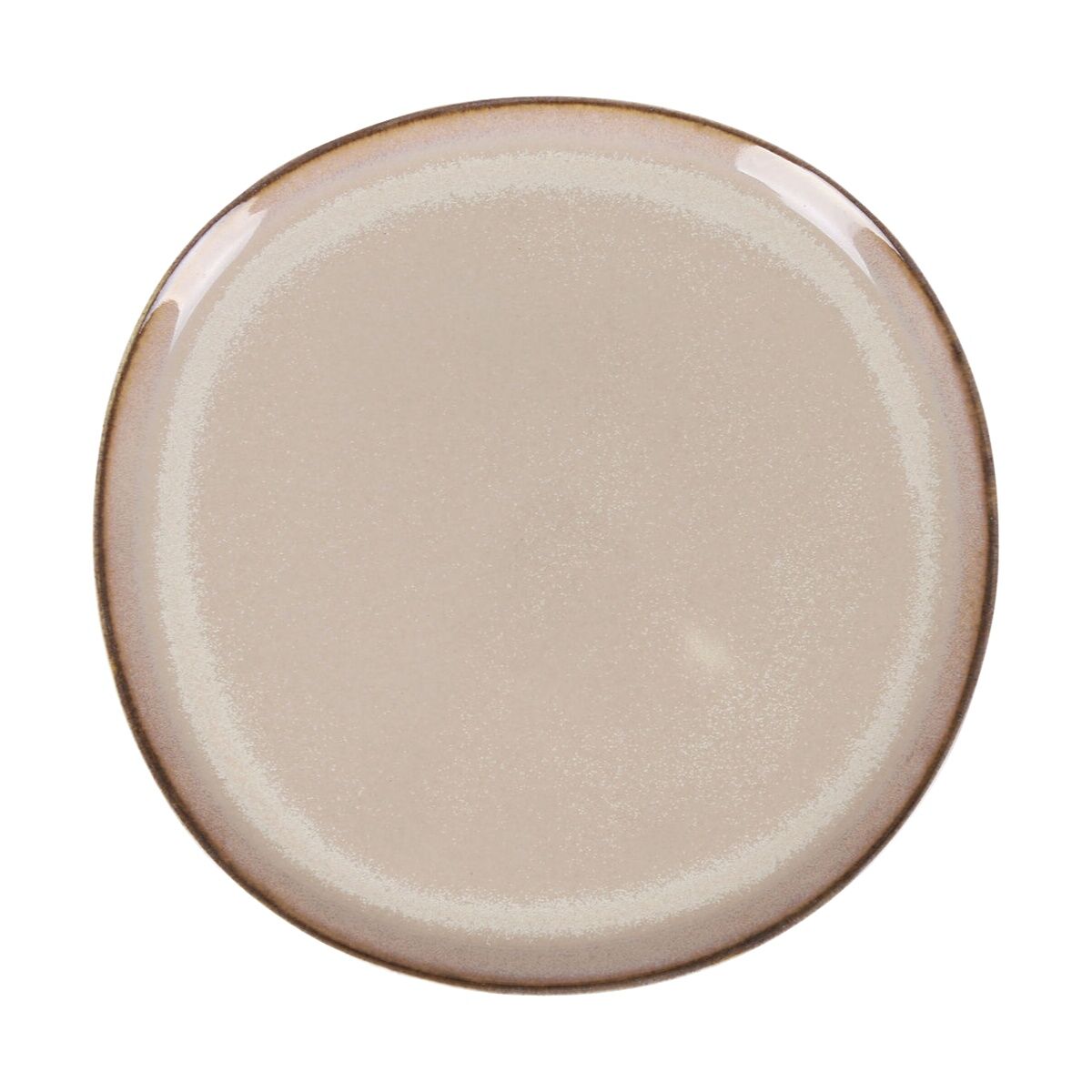 Dessert dish Duomo Beige Ø 21 cm (6 Units)-1