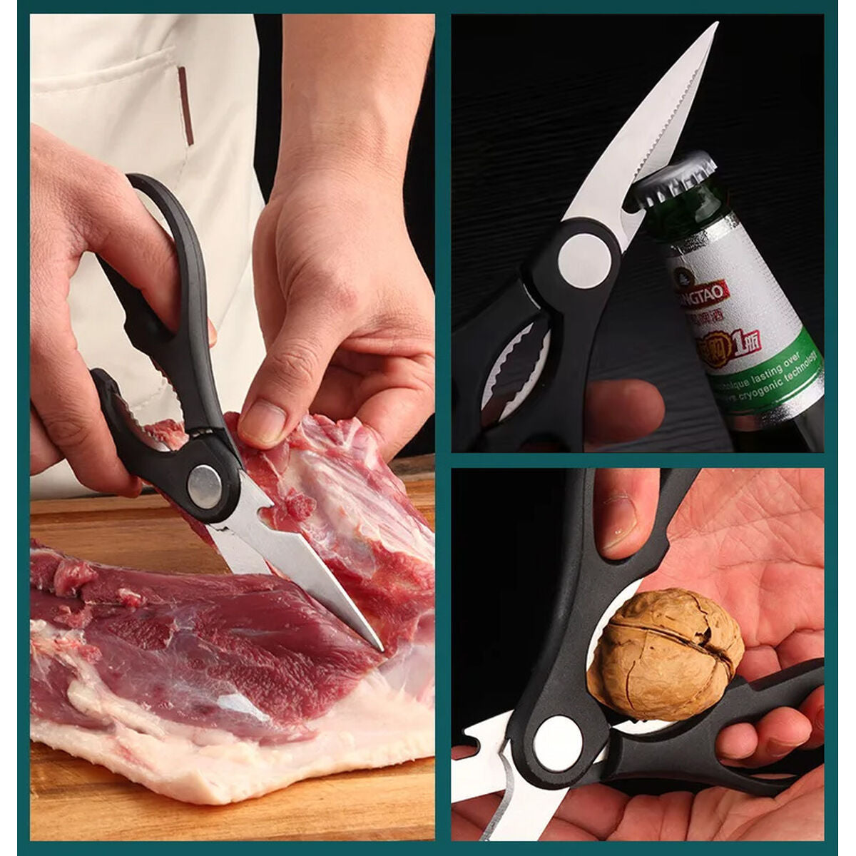 Peeler Knife Set Cuyfor Stainless steel 2 Pieces (12 Units)-6